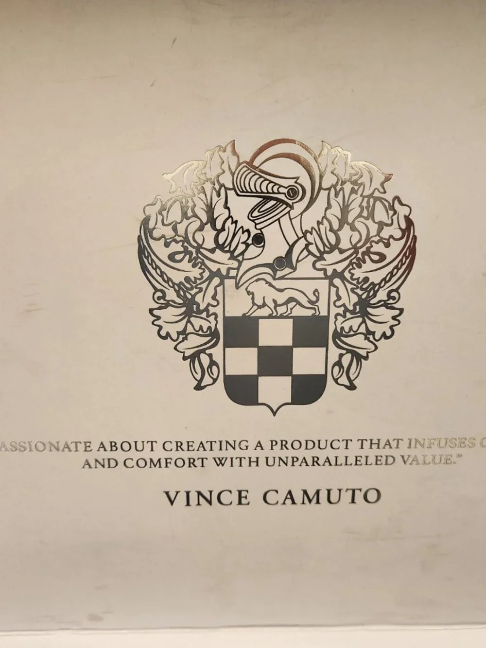 Vince Camuto Black Leather 